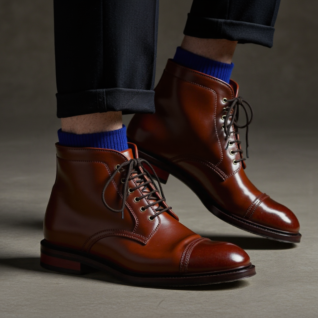 Baggott – Stilvoller Leder Stiefel