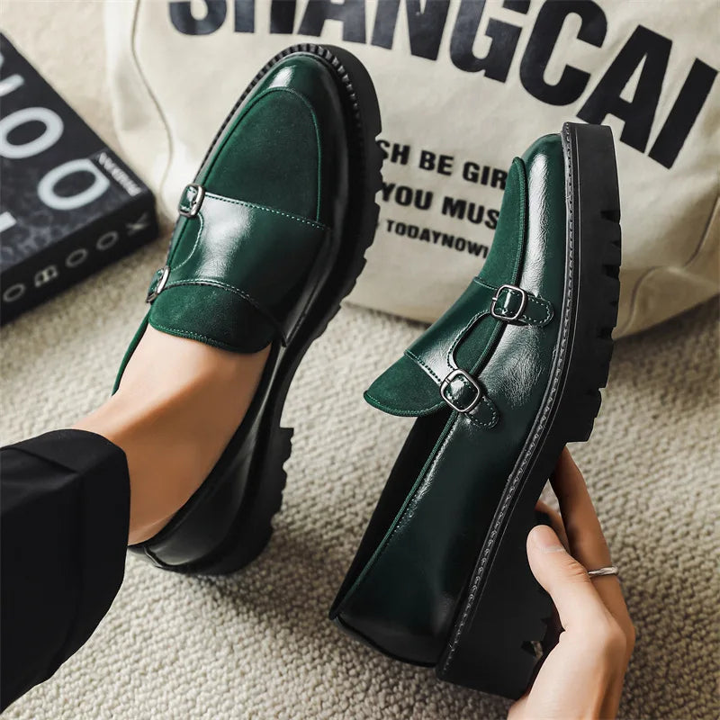 Bruce - Rutschfeste Loafer Aus Leder