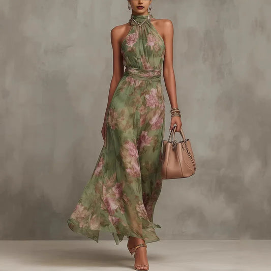 Lunara™ Kleid mit Elegantem Fall und Zarter Ausstrahlung