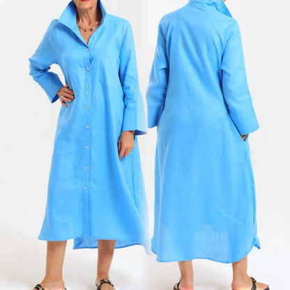 Arthea™-Kleid mit Klarer Silhouette und Edlem Griff