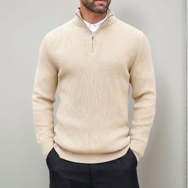Walhalla™-Pullover aus hochwertigem Rippstrick mit Rollkragen / Minimalistisches Design, makellose Struktur und eine beeindruckende Präsenz!