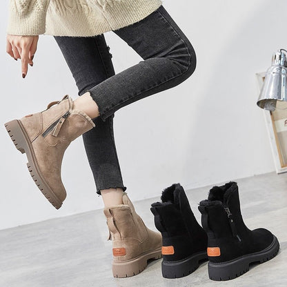 ❄️Damen-Winter-Fleece-Schneestiefel⚡Neu eingetroffen Sale-50 % Rabatt