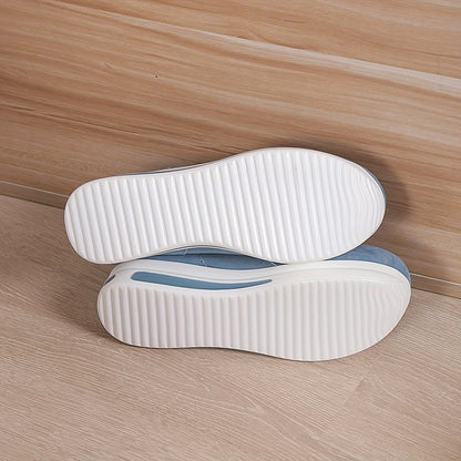 Damen Slip-On Schuhe – Bequeme Freizeit- und Sportschuhe mit Reißverschluss👟🌞