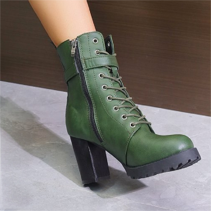 Elegante High-Heel-Stiefeletten für Damen