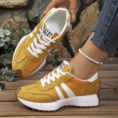 Damen-Freizeitschuhe, rutschfest, klobige Sneakers